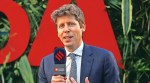 Sam Altman, OpenAI, India-AI Impact Summit, Express Adda, Anant Goenka, Tata Consultancy Services data center, OpenAI Bengaluru office, OpenAI Mumbai office, Jony Ive OpenAI device, AI hardware form factor, AI infrastructure India, future of jobs AI, Sam Altman on China AI, Demis Hassabis, Google Gemini vs ChatGPT, AI stack India, democratising AI technology, generative AI news India