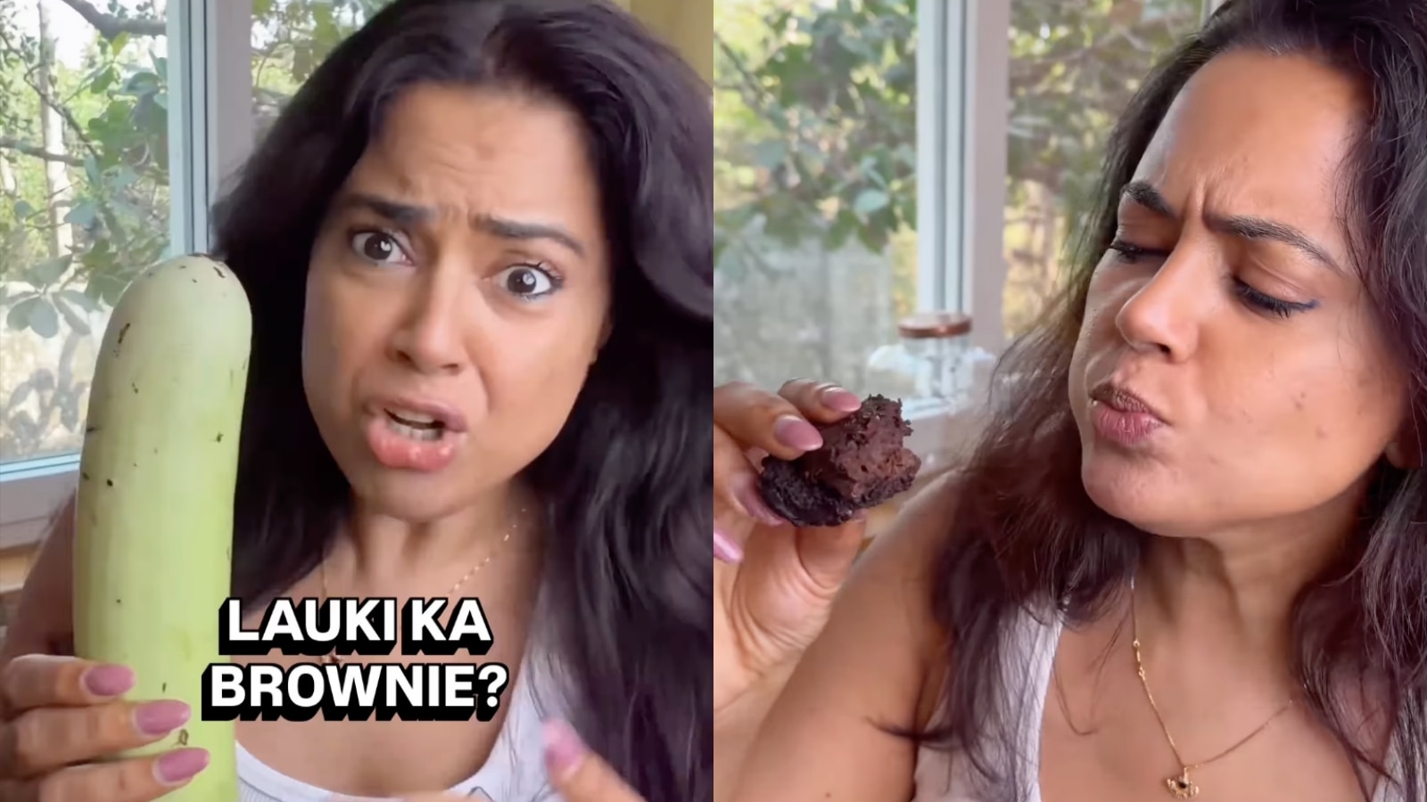 Sameera Reddy’s lauki brownie: A nutritionist’s take on this healthy indulgence