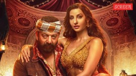 Nora Fatehi and Sanjay Dutt in KD The Devil