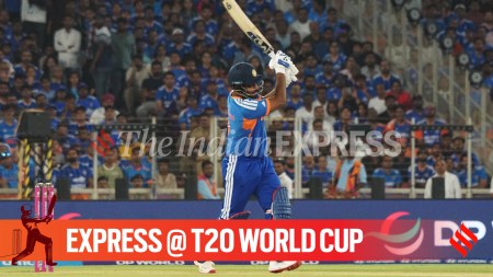 Sanju Samson scored 97, 89 and 89 in the last three match for India in this T20 World Cup. (Express photo by Bhupendra Rana)