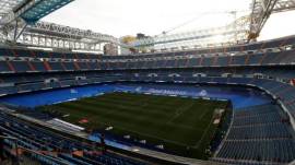 Santiago Bernabeu will turn into a hub of practice courts during Madrid Open 2026 tennis tournament. (PHOTO: Reuters)