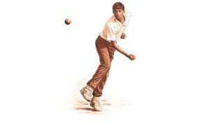 Indian bowler Laxman Sivaramakrishnan
