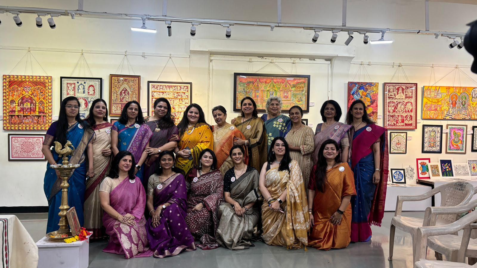 Women’s handmade folk art blooms in Pune