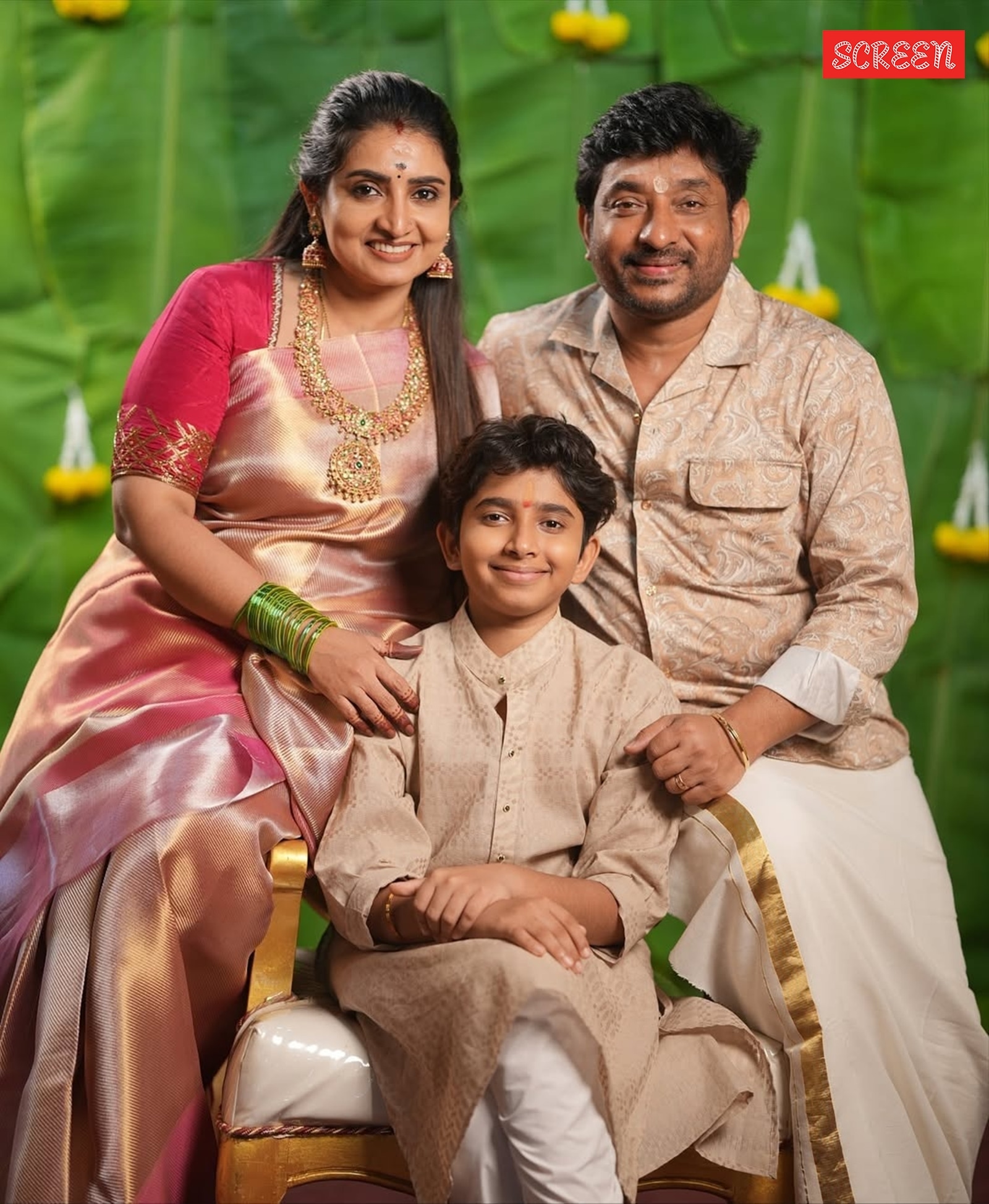 Sujitha’s husband, Dhanush, is an ad filmmaker, and they have a son together.