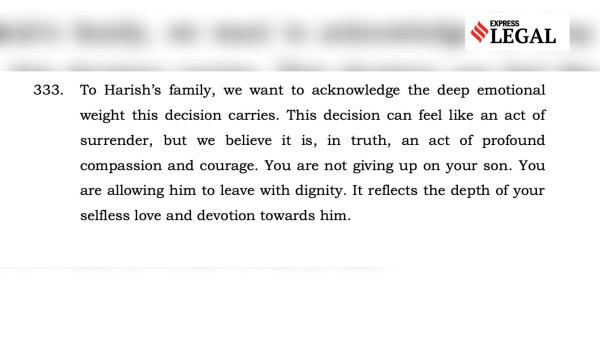 supreme court harish rana euthanasia