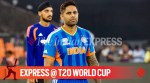 Indian skipper Suryakumar Yadav ahead of T20 World Cup final in Ahmedabad. (Express photo by Bhupendra Rana)