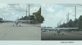 The pilot said the incident will not discourage him from pursuing a career in aviation