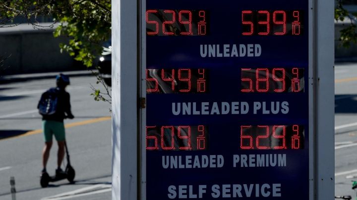 Gas prices in Iran and the United States
