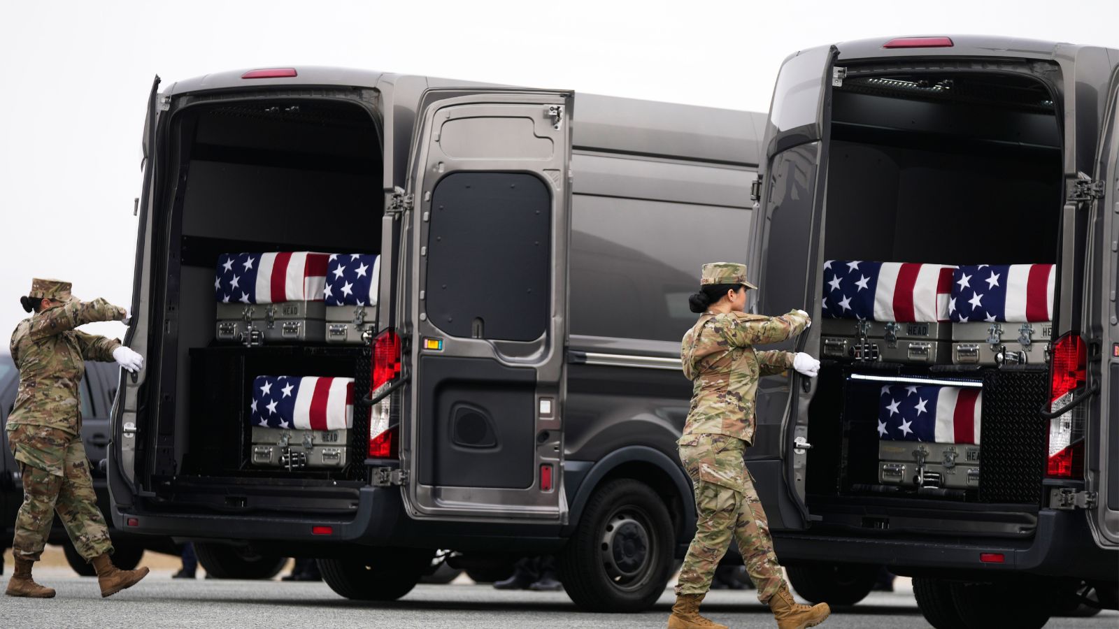 Trump Iran USA Military Deaths Victims Return