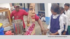 Nandika Sarkar, an assistant teacher at Bhadrakali High School, documented the incident