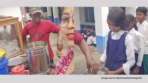 Nandika Sarkar, an assistant teacher at Bhadrakali High School, documented the incident