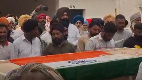 Punjab man returns home dead from Russia, Punjab man returns home dead, Punjab man returns home dead from Russian warfront, Ludhiana, Homecoming in a coffin, Samarjeet Singh, Indian express news, current affairs