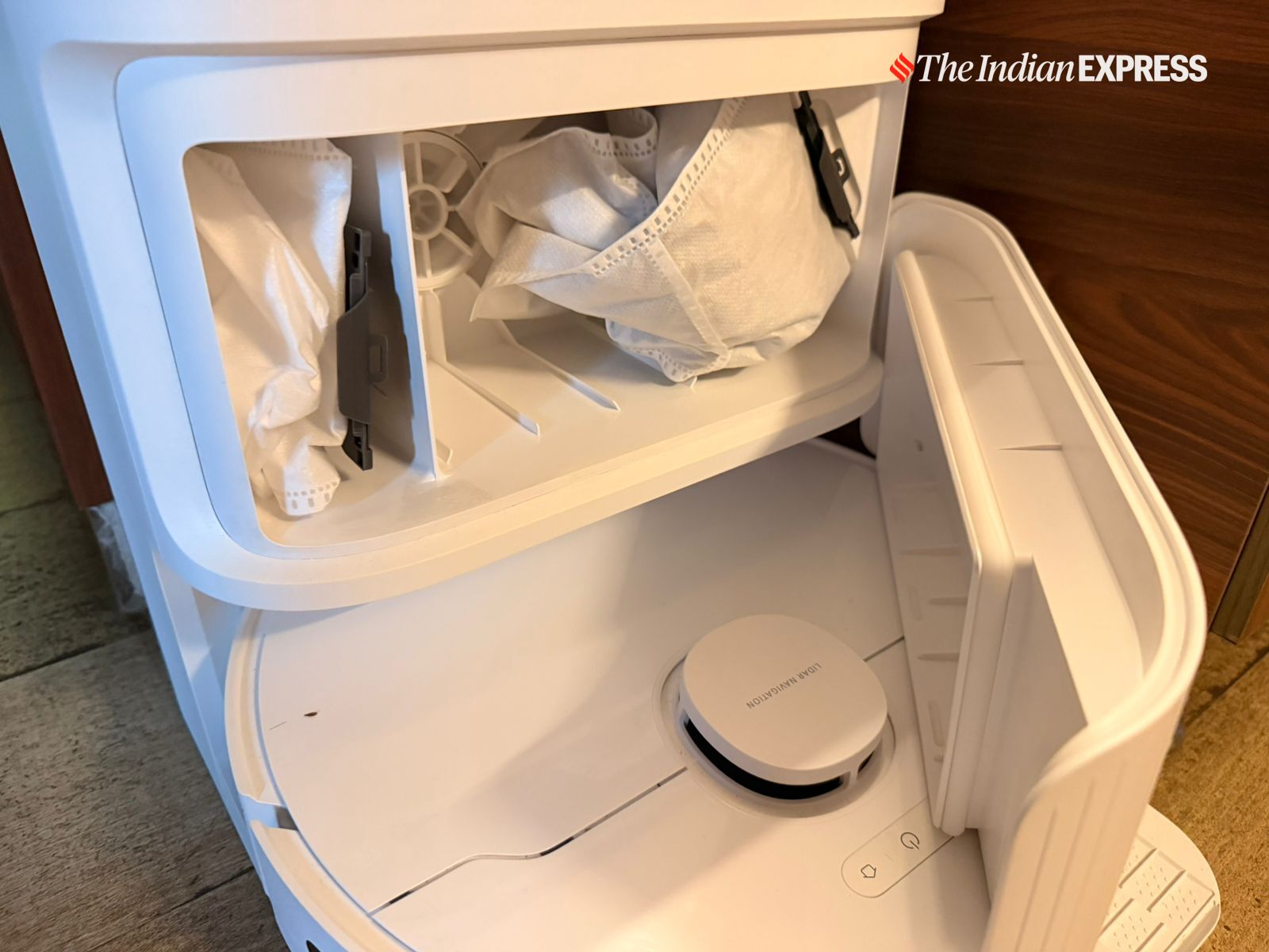 You can use this map to define where you want the robot to clean during a particular run, and you can also mark no-go zones.(Image: The Indian Express/ Nandagopal Rajan)