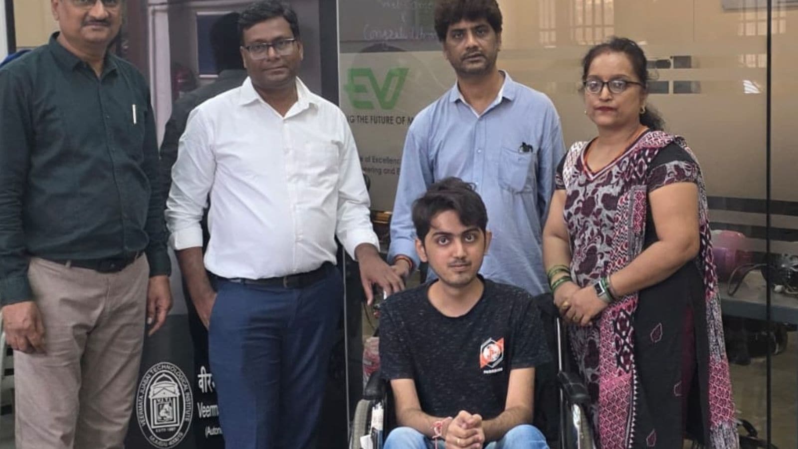 VJTI Graduate develops stair-climbing robotic wheelchair