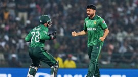 Abrar Ahmed's acquisition came after speculation over whether The Hundred teams owned by Indian Premier League (IPL) franchises will bid for Pakistani players or not (AP Photo)