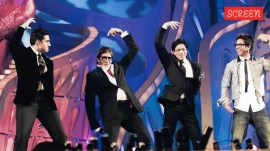 amitabh Bachchan and Abhishek Bachchan won the Jodi No. 1 award at the 2010 Screen Awards