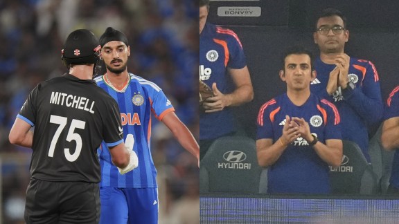 Gambhir said that it was good on Arshdeep that he apologised but there are "no friends" or "enemies" on the cricket field. (PTI/AP Photo)