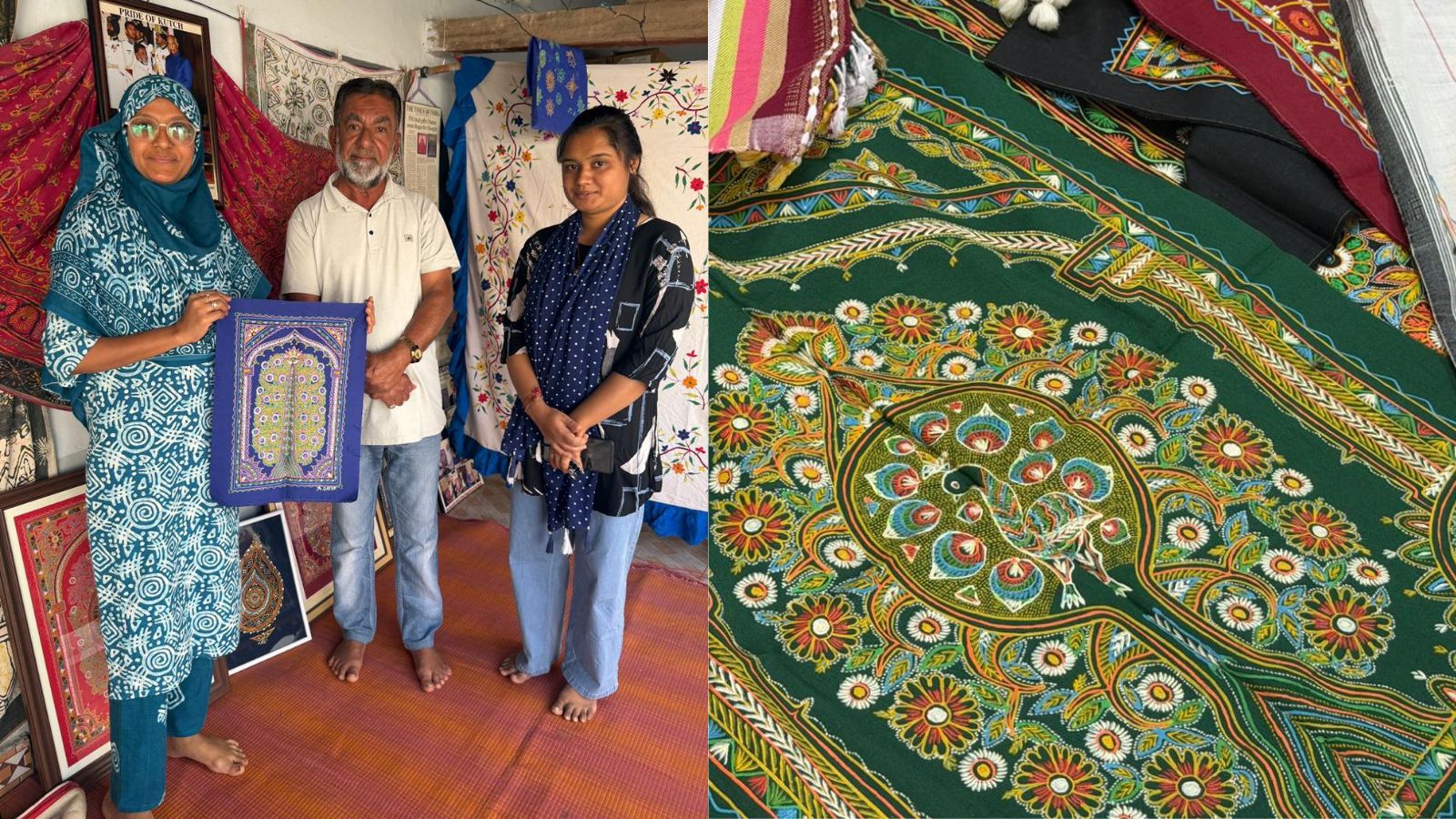 Breaking tradition: Rogan art master trains women in Kutch