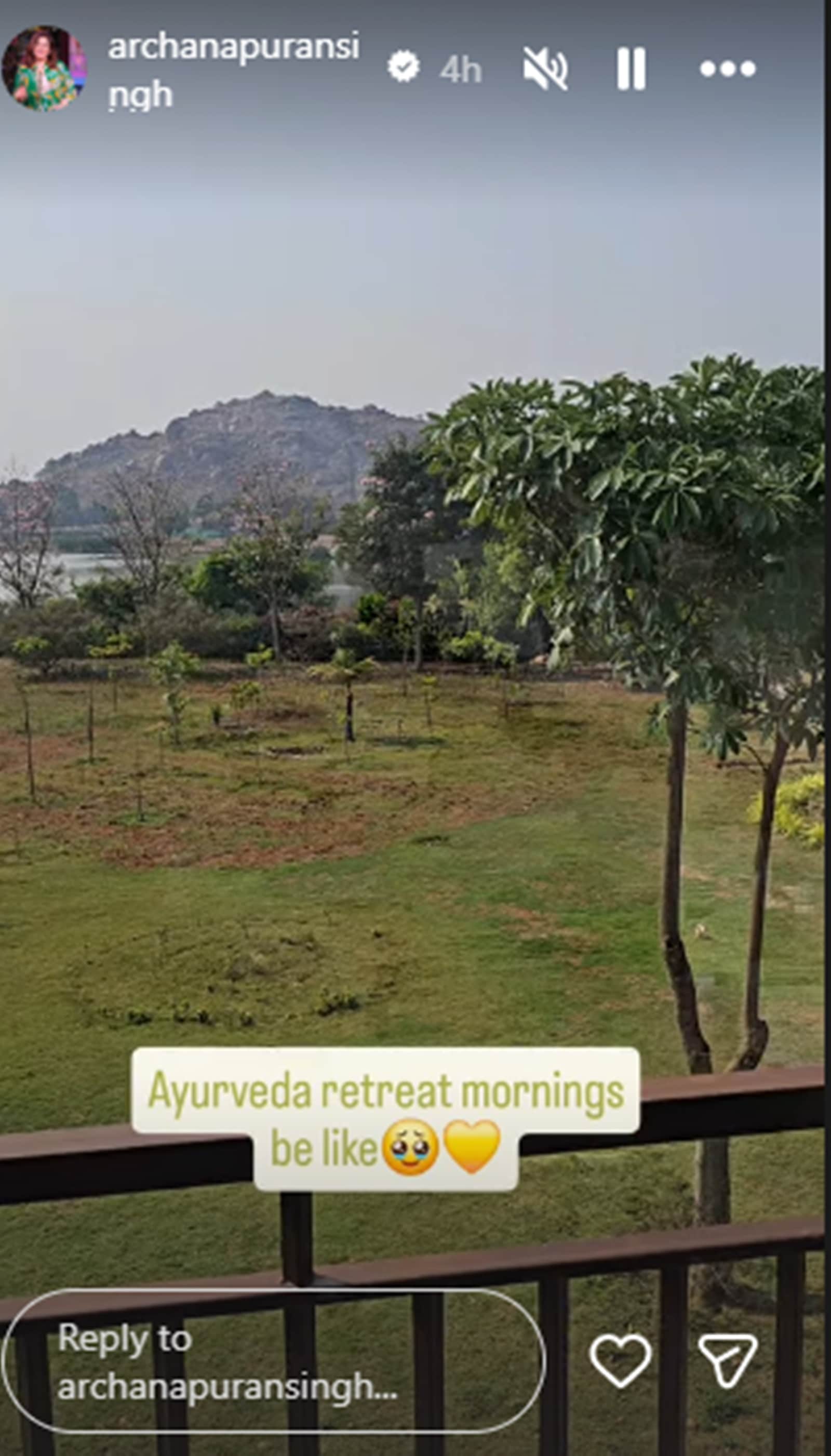 Archana Puran Singh retreat