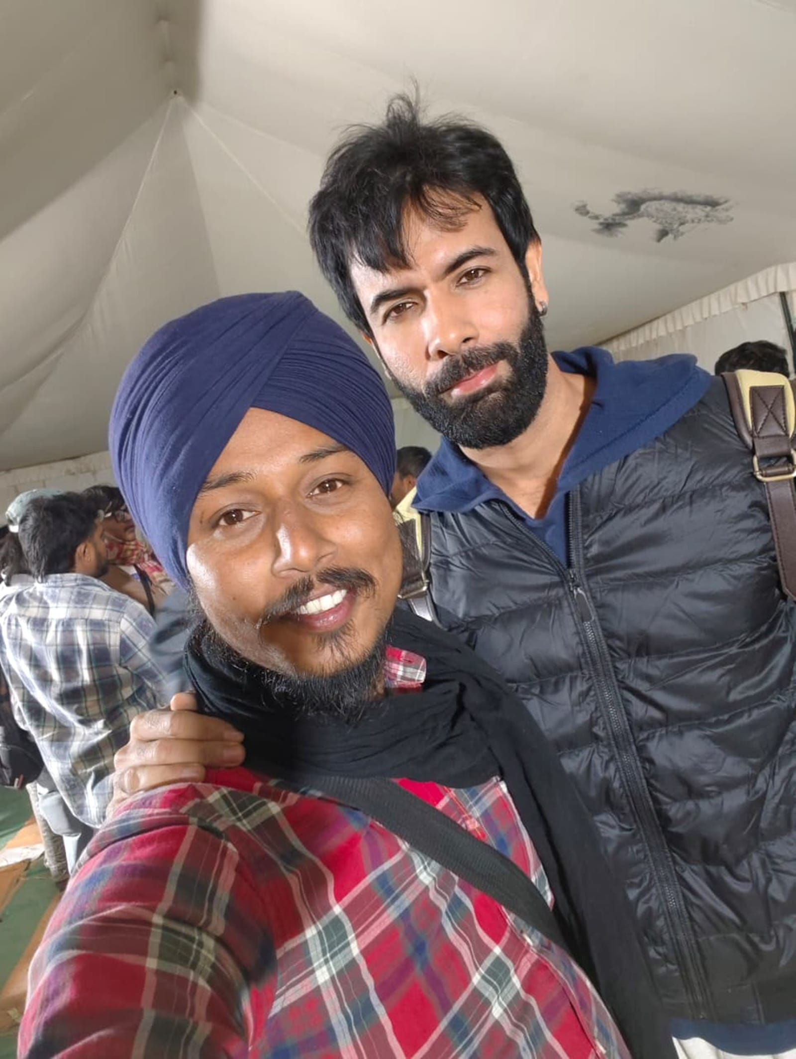 Balwinder with Danish Pandor