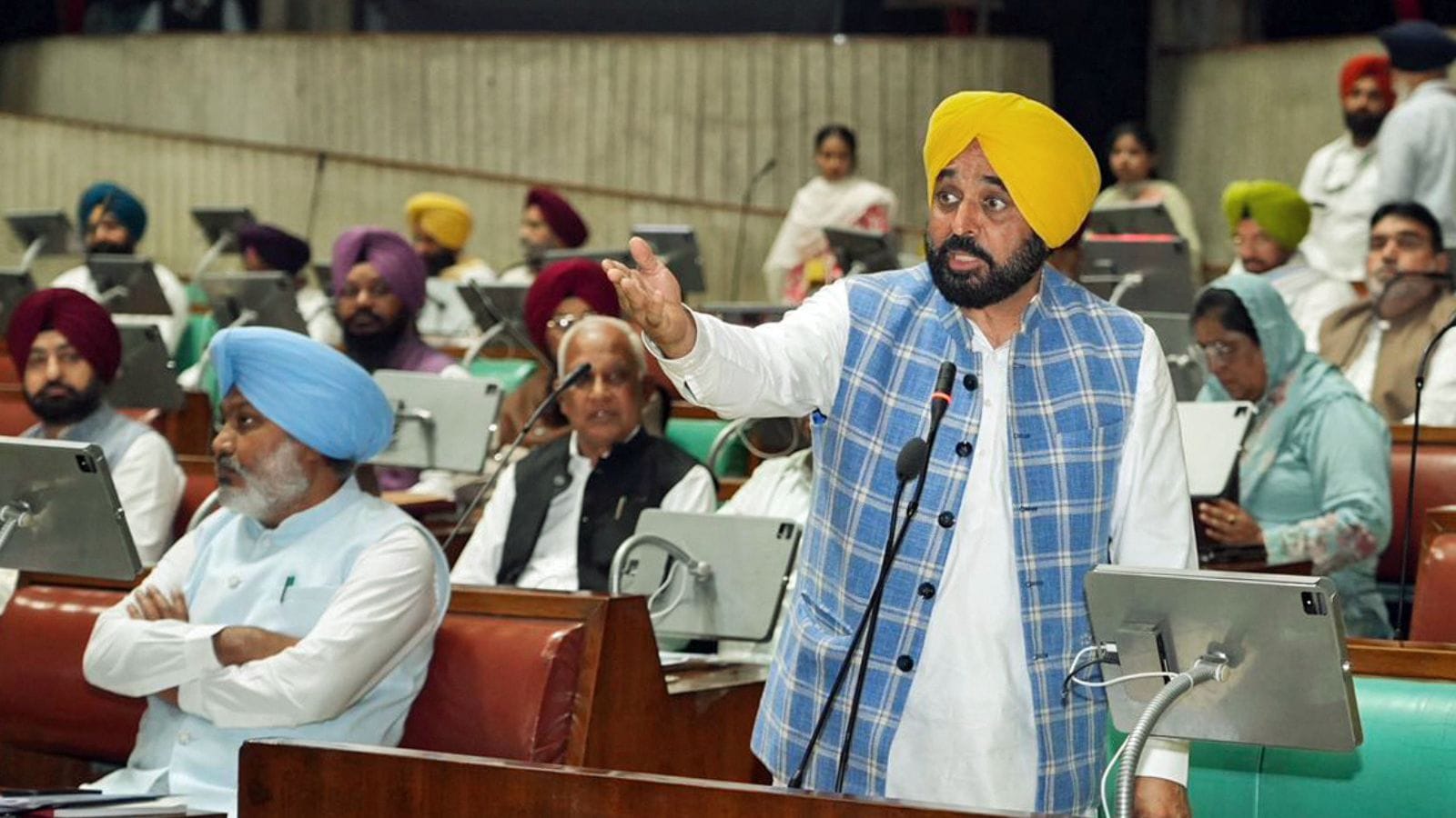 Punjab Congress files complaint with NCW against CM Bhagwant Mann for ‘sexist remarks’ on women