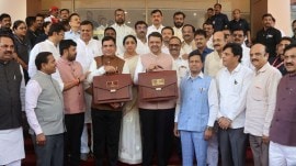 Maharashtra Budget, Ladki Bahin, Ladki Bahin scheme, Ladki Bahin outlay cut, Mukhyamantri Mazi Ladki Bahin Yojana, Ladki Bahin Yojana, Indian express news, current affairs