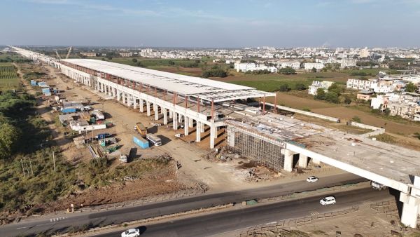Mumbai-Ahmedabad bullet train project (Image: NHSRCL)