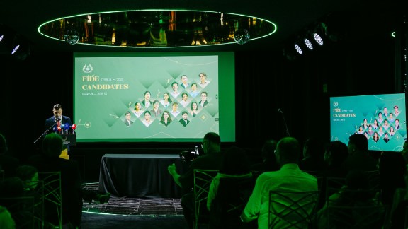 Candidates 2026 draw ceremony at Cyprus: Four Indians will be in action at the tournament starting at the end of this month. (Photo: FIDE)