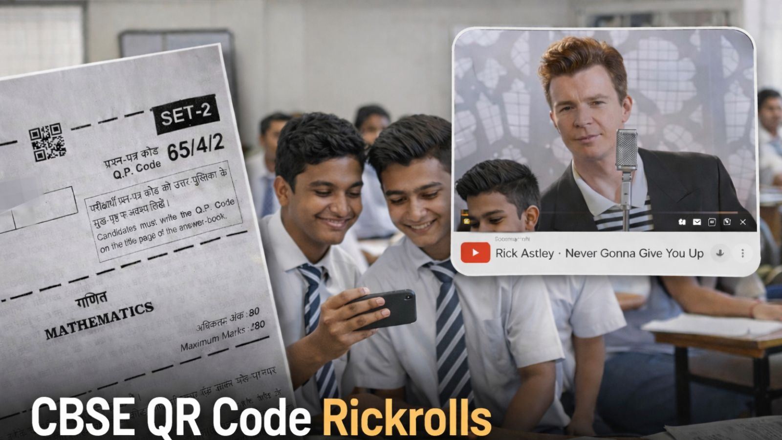 ‘Matter viewed seriously,’: CBSE responds to viral Class 12th maths paper QR code row