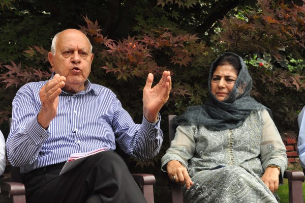 Farooq Abdullah and Mehbooba Mufti