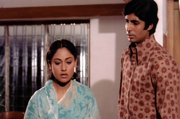 Actor Amitabh Bachchan and Jaya Bachchan in film ZANJEER. Express archive photo