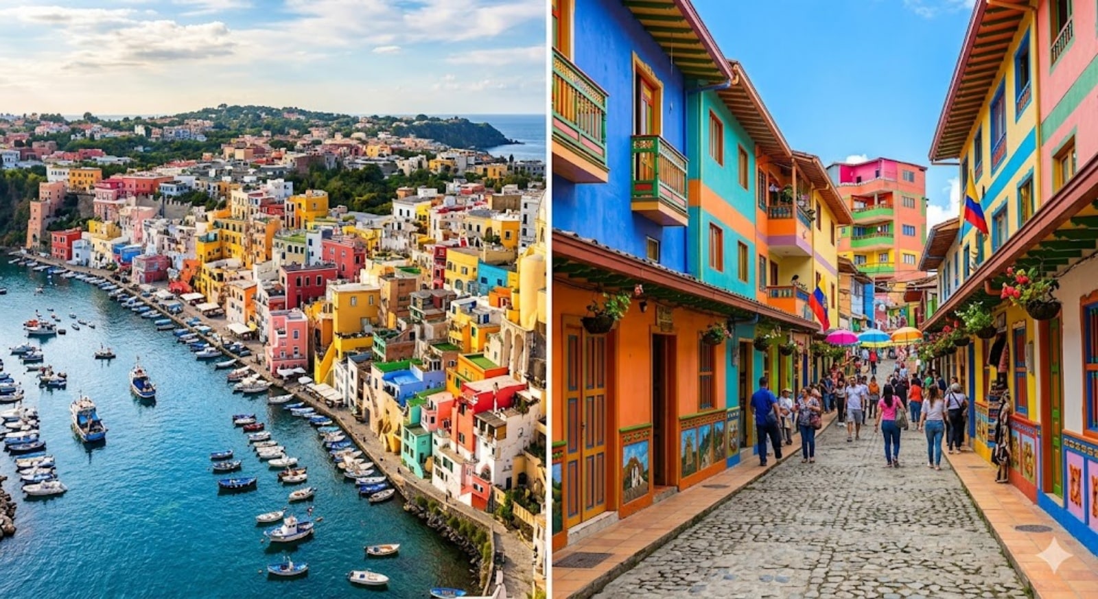 colourful cities