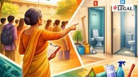 clean toilet at workplace Jamia Milia Islamia professor delhi high court