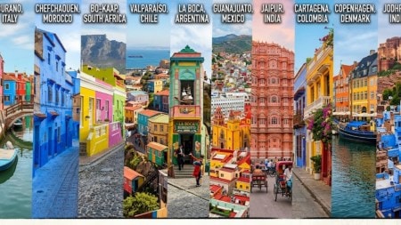 colourful cities