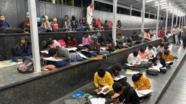 Pune village, pune Crematorium turned into night study centre, Crematorium turned into night study centre, Adachiwadi, Pune village students chase dreams, Adachiwadi students chase dreams, Purandar taluka, Pune news, Pune, Maharashtra news, Indian express, current affairs