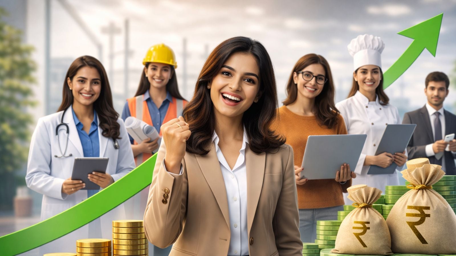 Women saw higher wage growth than men across all job types in 2025