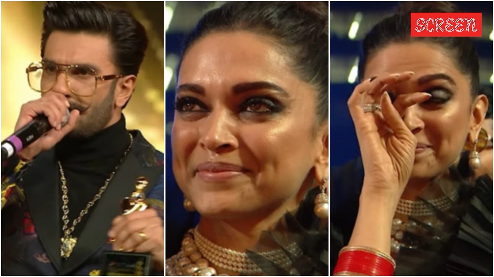 When Ranveer Singh left Deepika Padukone emotional at Screen Awards, thanked her for his achievements: ‘I got my queen’