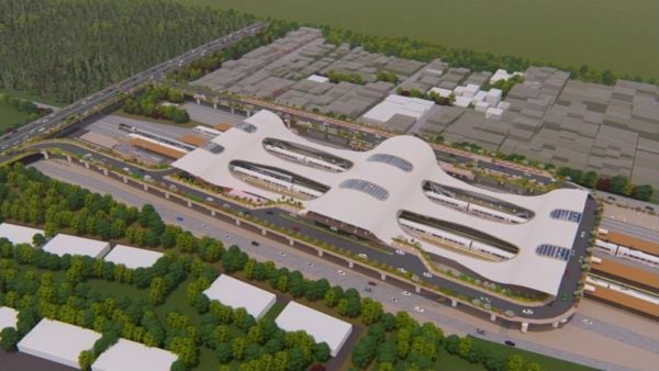 Proposed design of Delhi Cantonment railway station (Image: Ministry of Railways)