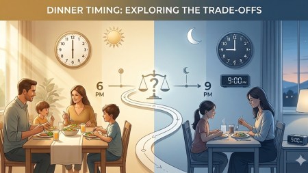 Is 6 pm really the ideal dinner time?