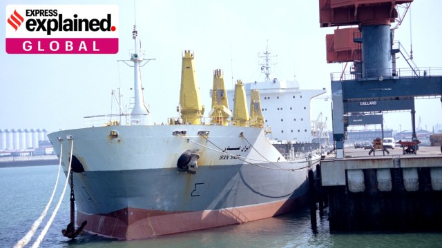 Iranian ship Strait of Hormuz