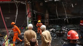 four-storey building fire, delhi four-storey building fire, delhi building fire, delhi building fire rescue operation failed, delhi news, India news, Indian express, current affairs