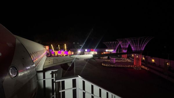 Brownstone Air Dine, on the Pune–Satara highway at Khed-Shivapur, (Express Photo)