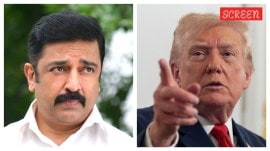 Kamal Haasan criticizes US President Donald Trump.