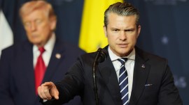 hegseth on iran war