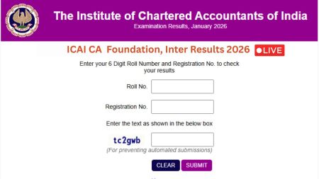 ICAI CA Inter, Foundation Results 2026 Live Updates: