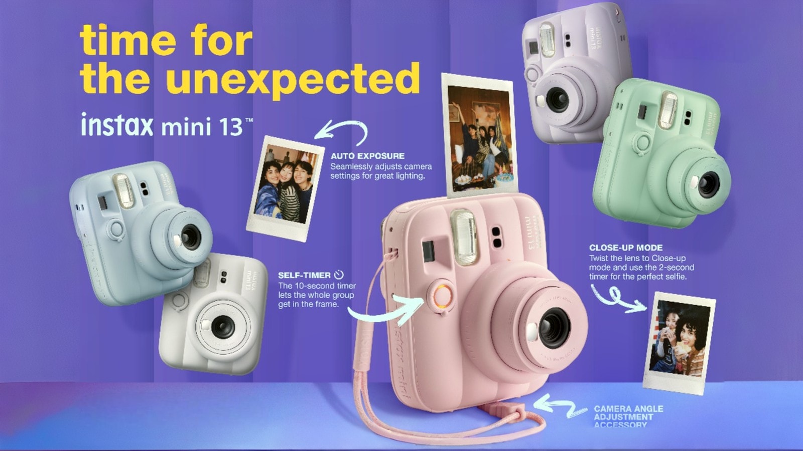 FUJIFILM India to launch Instax Mini 13 instant camera with design upgrades and new features
