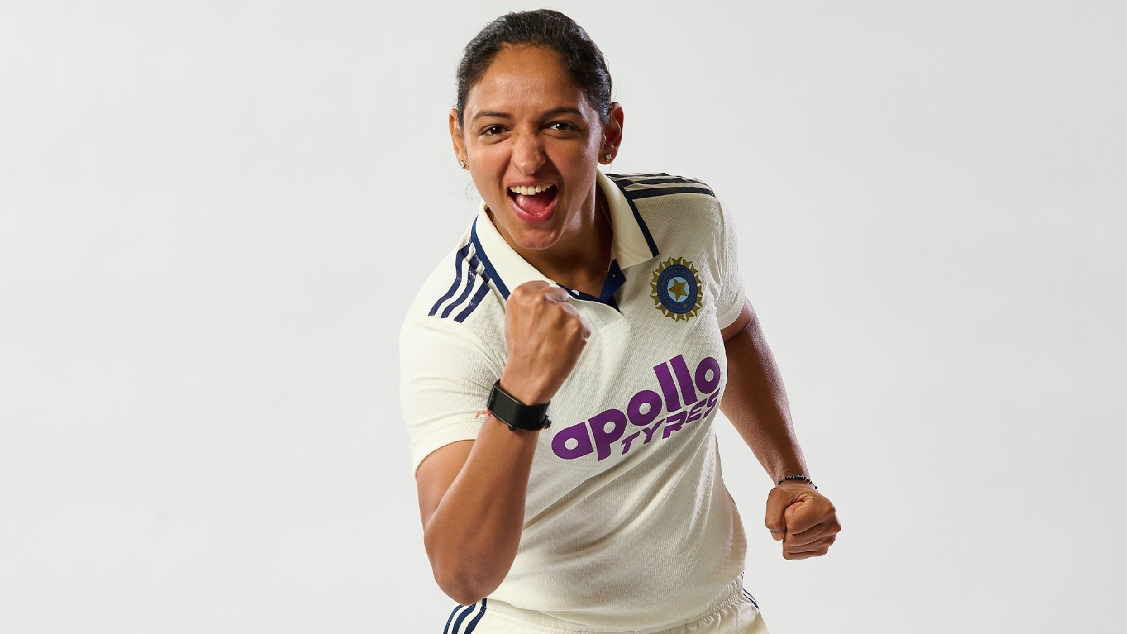  Harmanpreet Kaur will lead India in the Pink Ball Test in Perth. (BCCI Women)