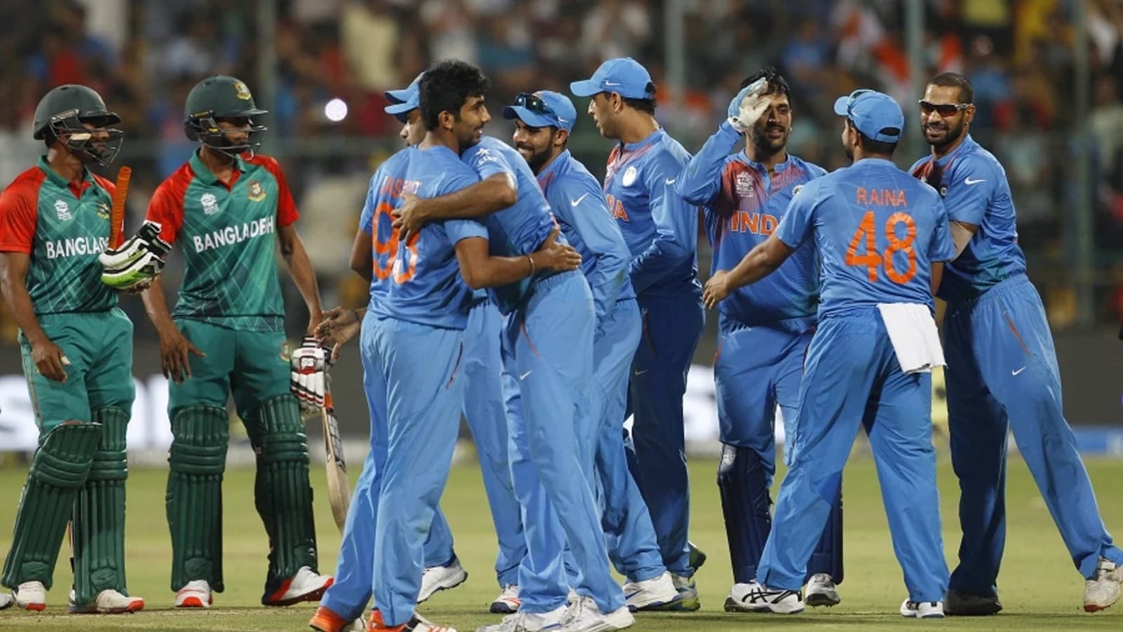 The 40-year-old said that the whole experience was a "life-changing one" and he was at the time wishing that they had hit the one boundary that would've won them the match. (AP Photo)