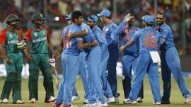 The 40-year-old said that the whole experience was a "life-changing one" and he was at the time wishing that they had hit the one boundary that would've won them the match. (AP Photo)