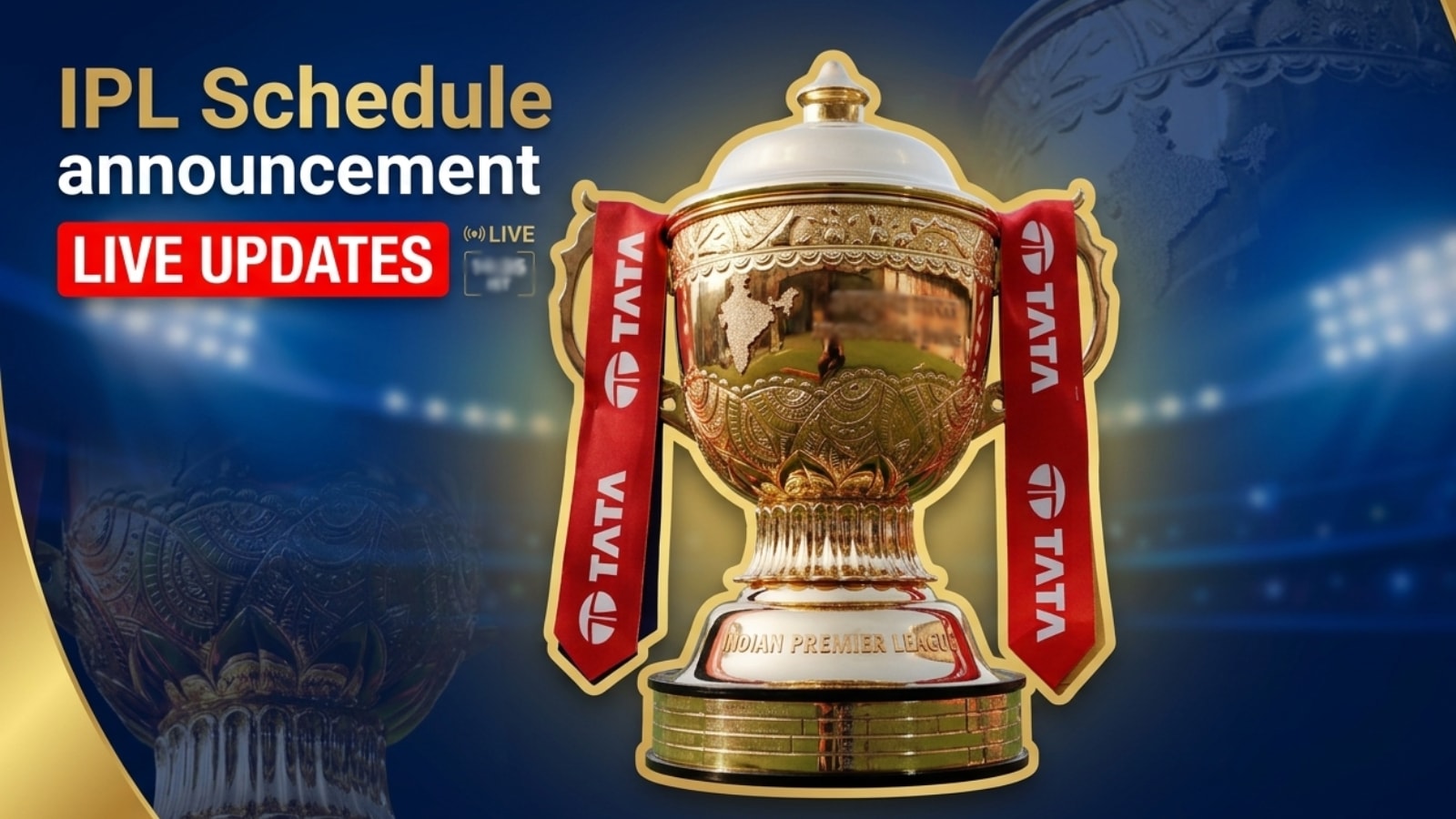 IPL 2026 Schedule LIVE Updates: Defending champions RCB to take on SRH on opening day